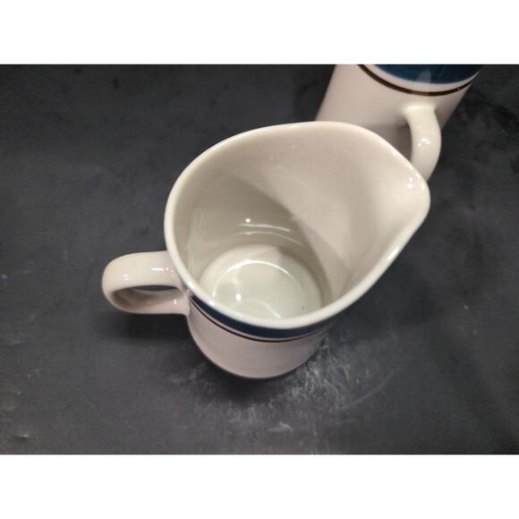 Sango Carousel Creamer‎ Stoneware Set, Blue Japan 802, Vintage Tableware, Set - Picture 6 of 9
